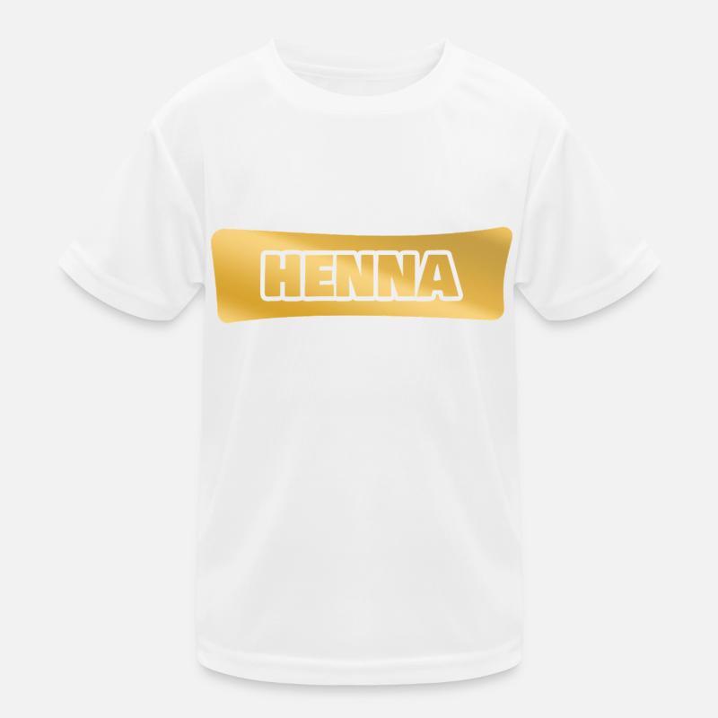 Henné T-shirt sport Enfant