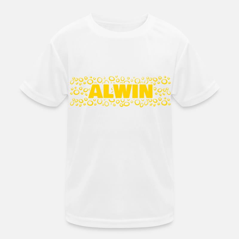 Alwin as a first name Kids Functional T-Shirt