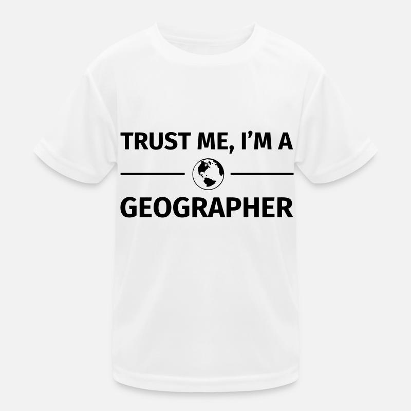 Trust me I'm a Geographer Kids Functional T-Shirt