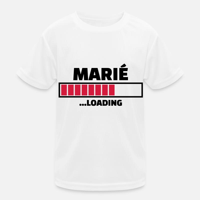 marié ...loading T-shirt sport Enfant