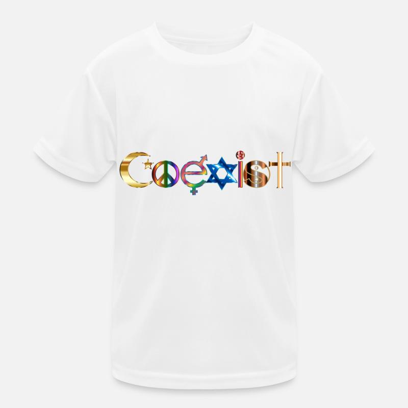 Coexisting together Kids Functional T-Shirt