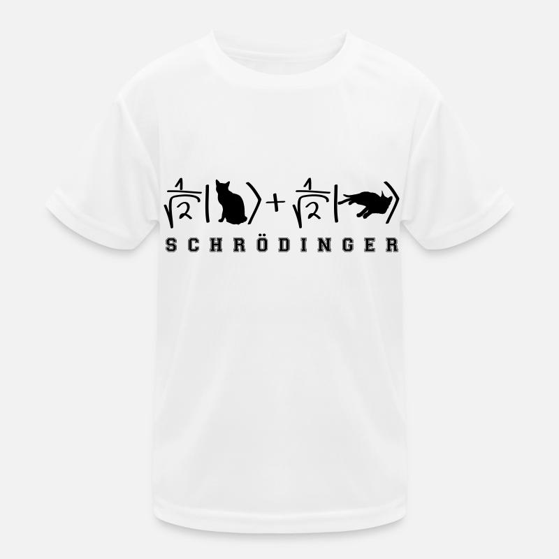 Schrodinger's Cat - Kids Functional T-Shirt - white