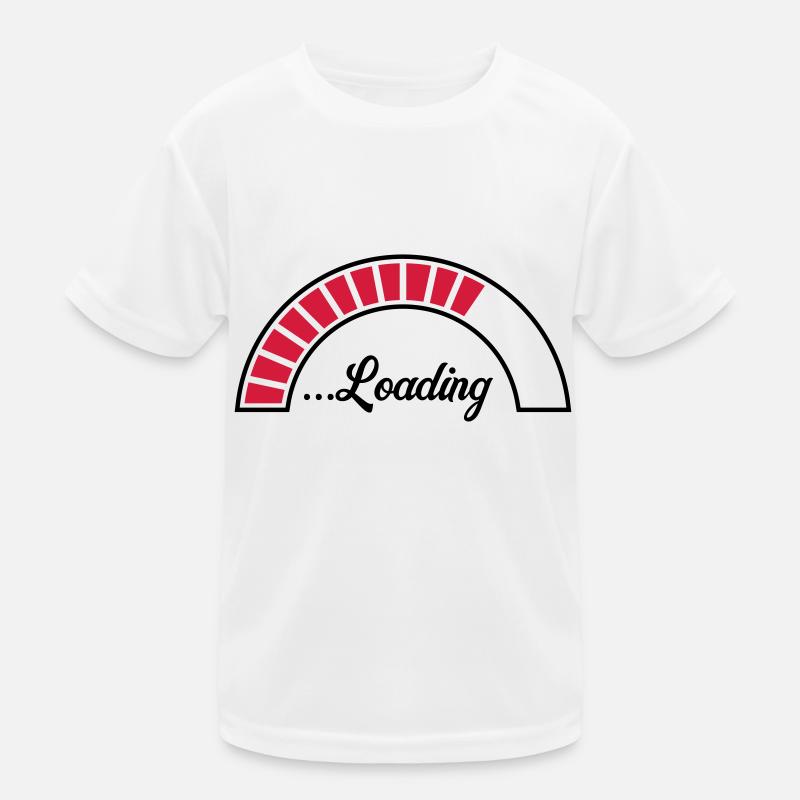 loading ladebalken symbol Kinder Funktions-T-Shirt