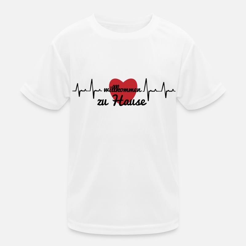 willkommen zu Hause Kinder Funktions-T-Shirt