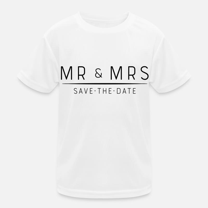 Mr and Mrs Kinder Funktions-T-Shirt