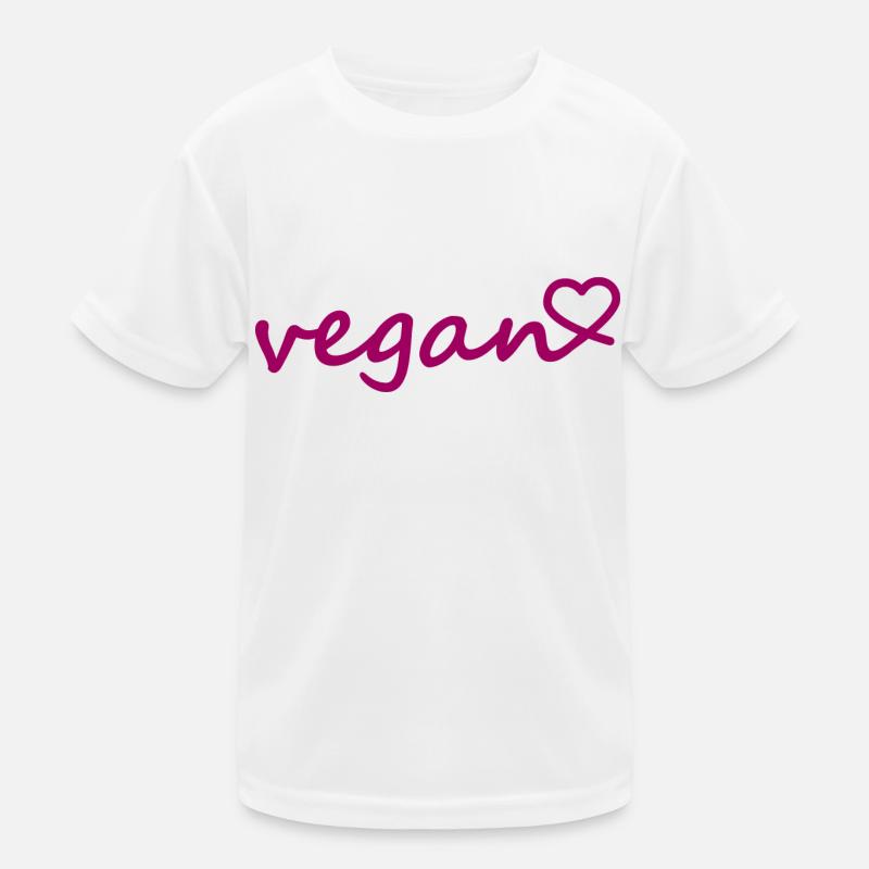 Vegan Pflanzen Spruch Geschenk Kinder Funktions-T-Shirt