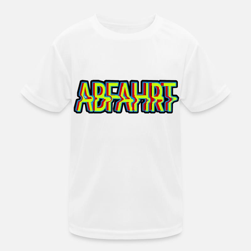 ABFAHRT Kinder Funktions-T-Shirt