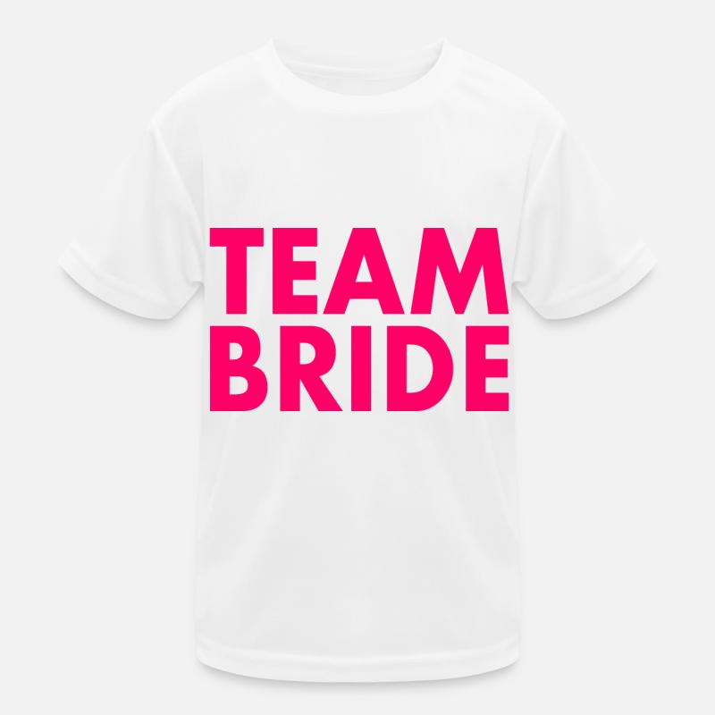 Team bride Kinder Funktions-T-Shirt