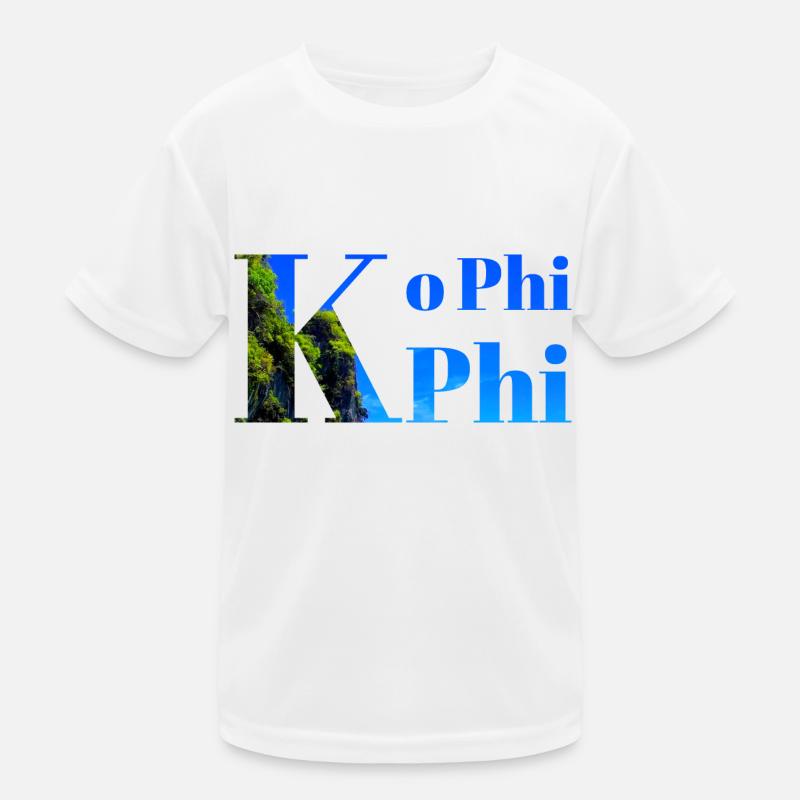 Ko Phi Phi Kinder Funktions-T-Shirt