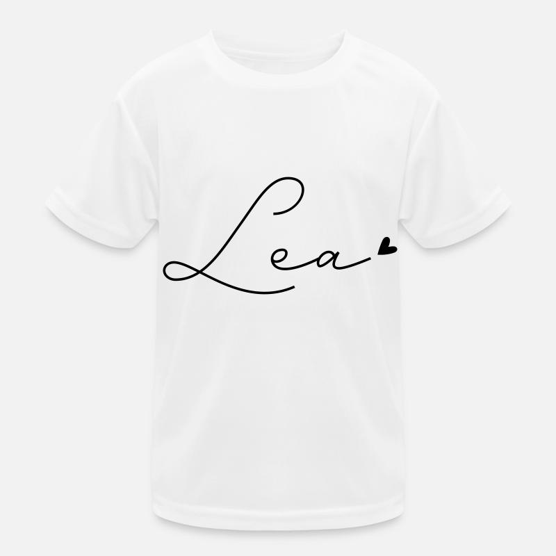 Nom Lea T-shirt sport Enfant