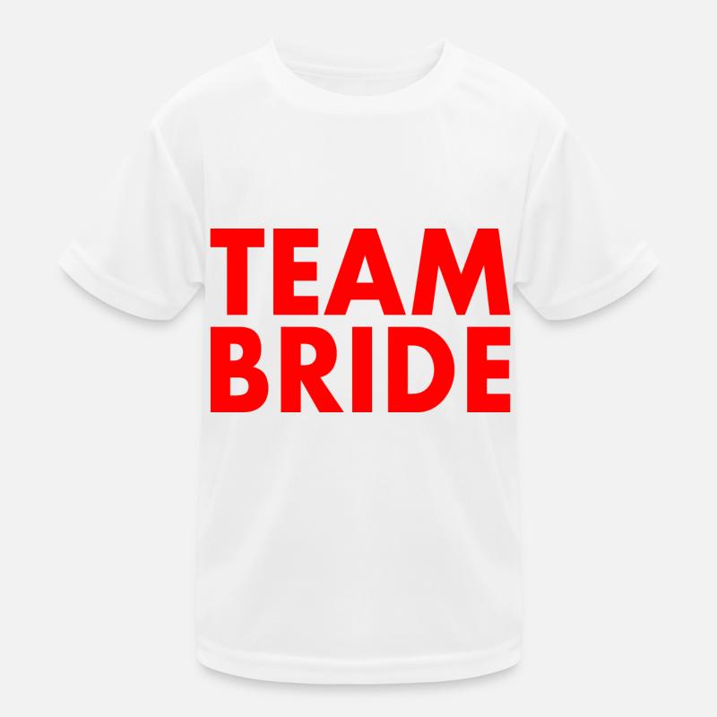 Team bride Kids Functional T-Shirt