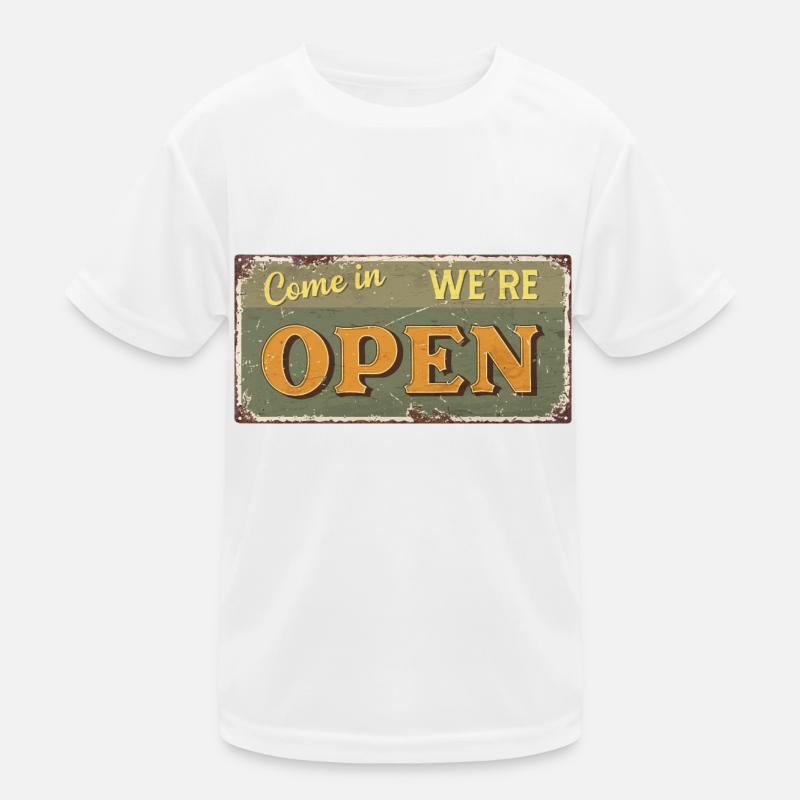 Ouvrir T-shirt sport Enfant