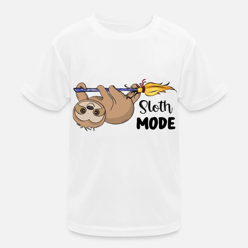 Sloth Mode Kinder Funktions-T-Shirt