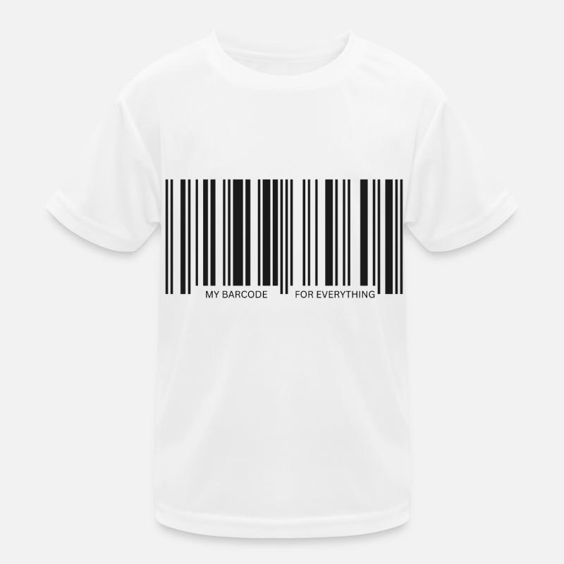 My barcode for everything Kids Functional T-Shirt