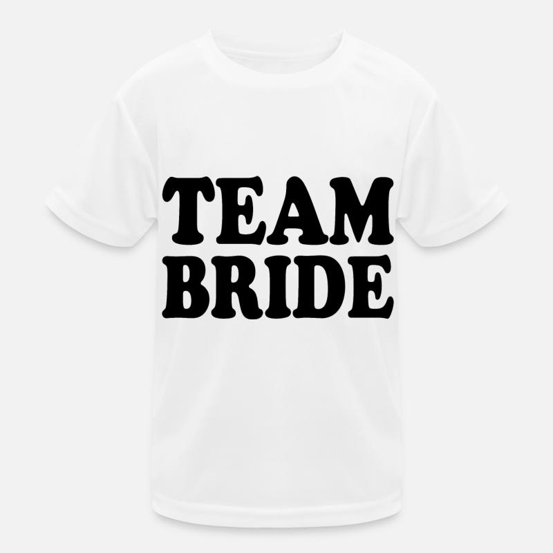 Team bride Kinder Funktions-T-Shirt
