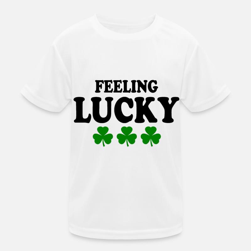 feeling lucky Kids Functional T-Shirt