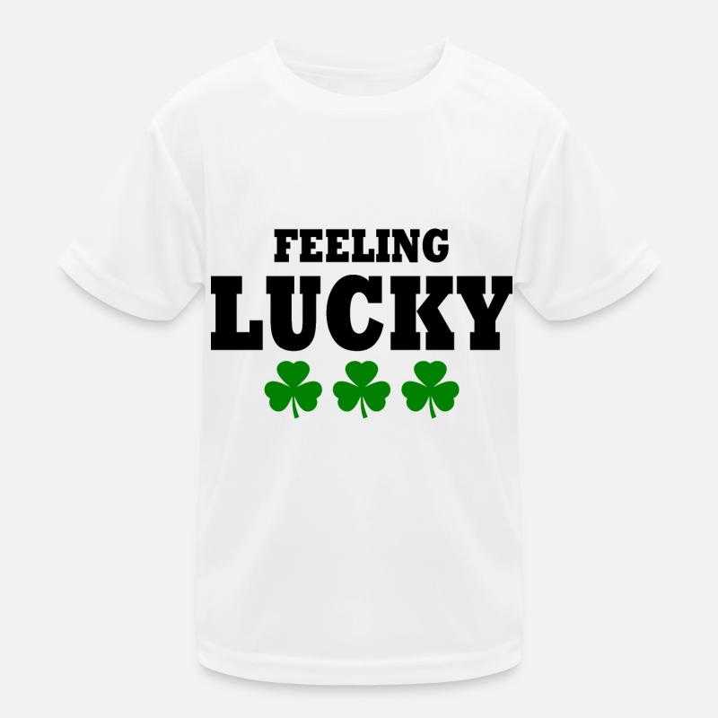 feeling lucky Kids Functional T-Shirt