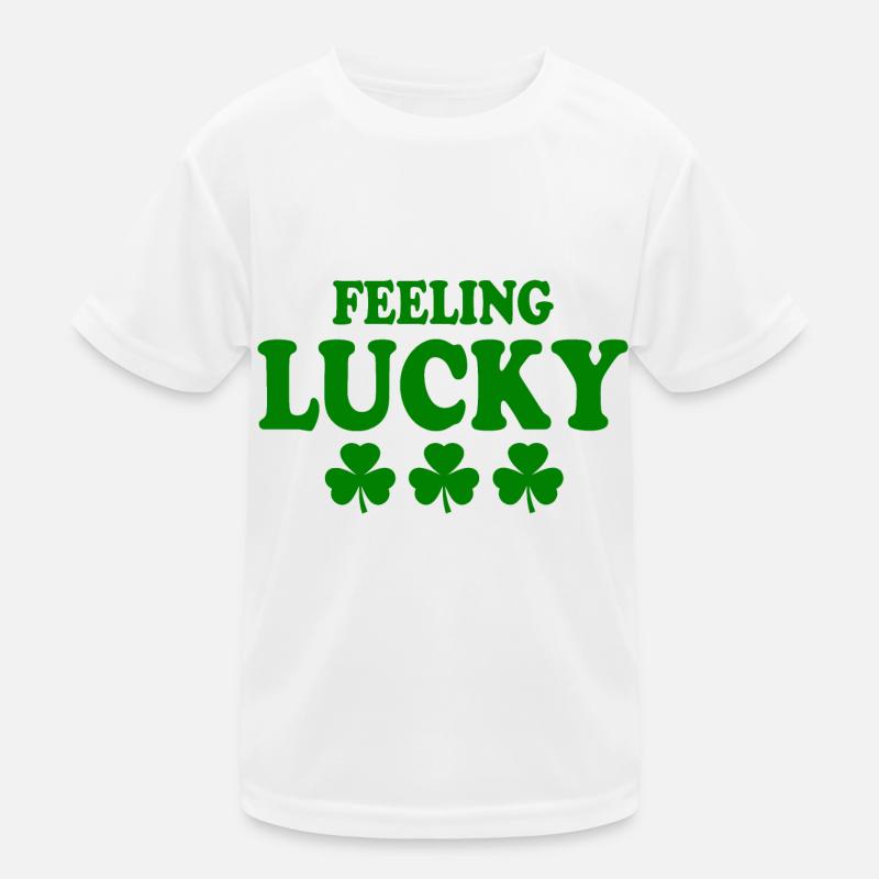 feeling lucky Kids Functional T-Shirt