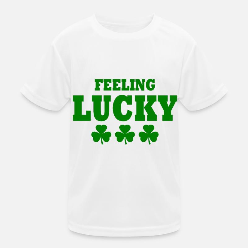 feeling lucky Kids Functional T-Shirt
