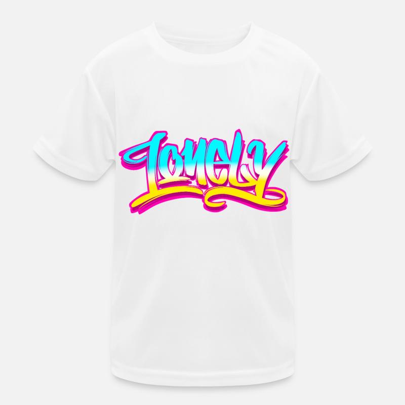 Lonely Statement Kinder Funktions-T-Shirt