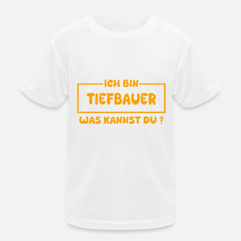 Occupation Civil Engineer Kids Functional T-Shirt