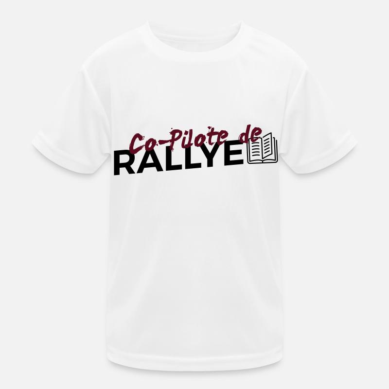 Copilote de Rallye T-shirt sport Enfant
