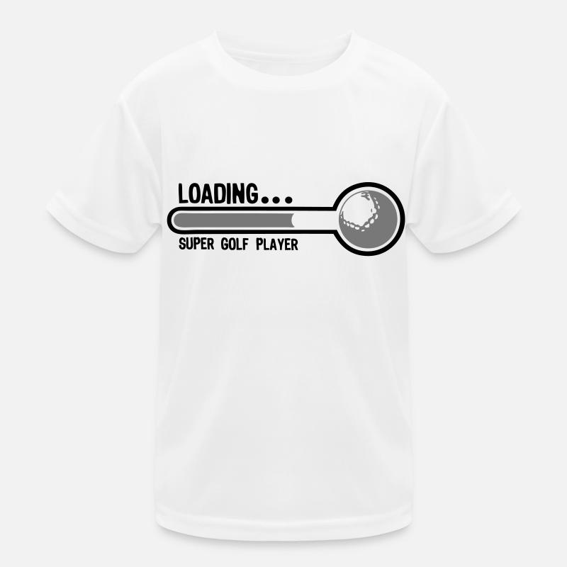 golf ball loading super player1 Kids Functional T-Shirt