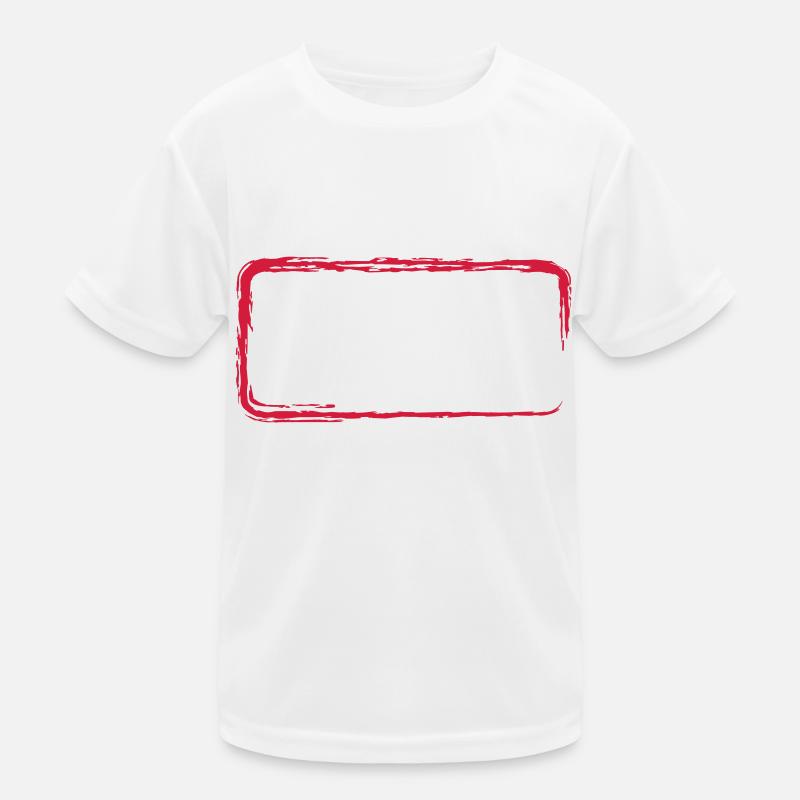 Rahmen_01 Kinder Funktions-T-Shirt