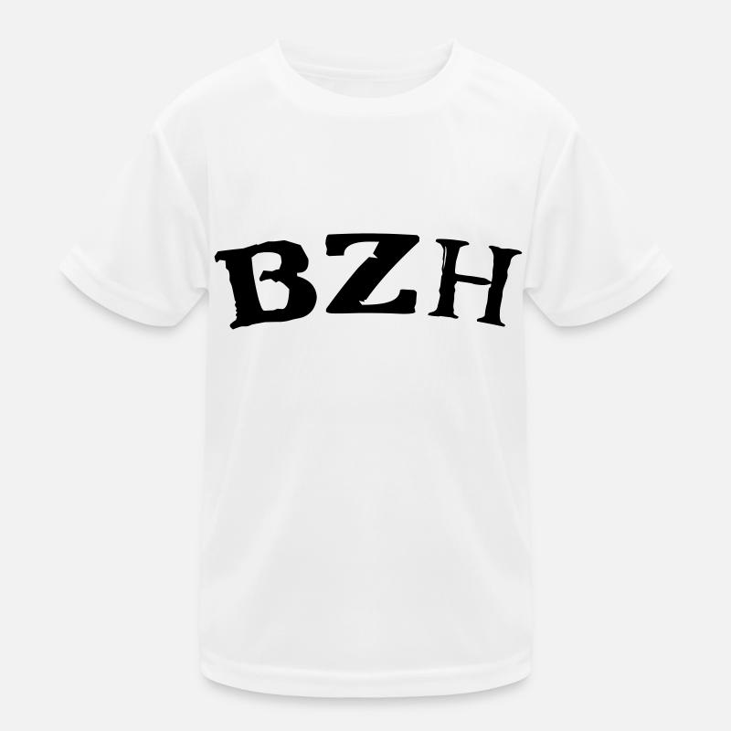 BZH Britain - Kids Functional T-Shirt - white