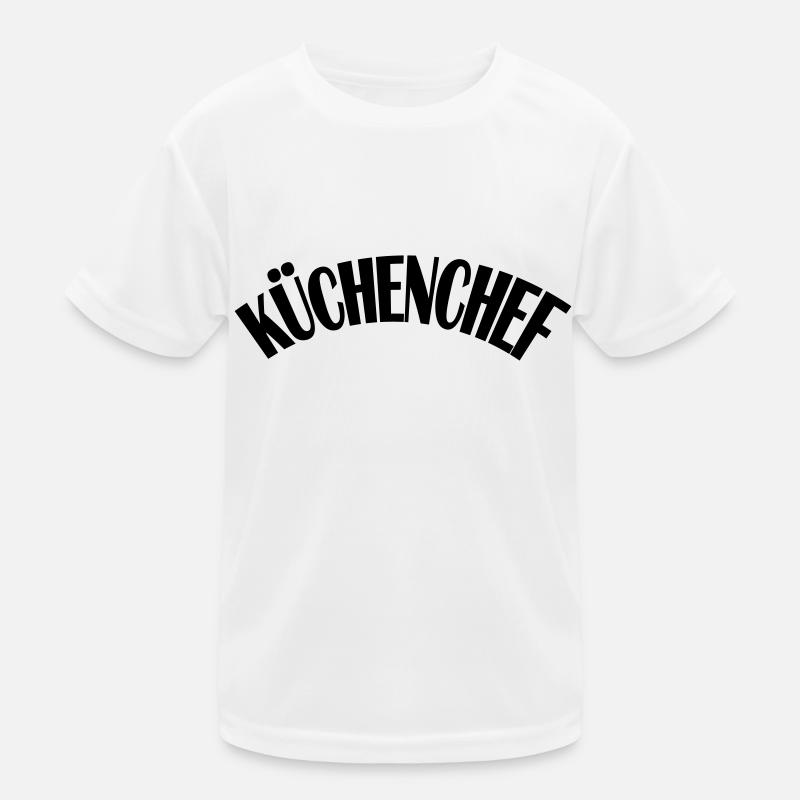 Küchenchef Kinder Funktions-T-Shirt