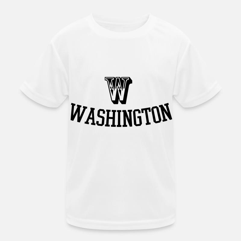 washington Kinder Funktions-T-Shirt