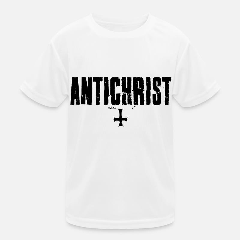 Antichrist Lucifer 666 Kids Functional T-Shirt