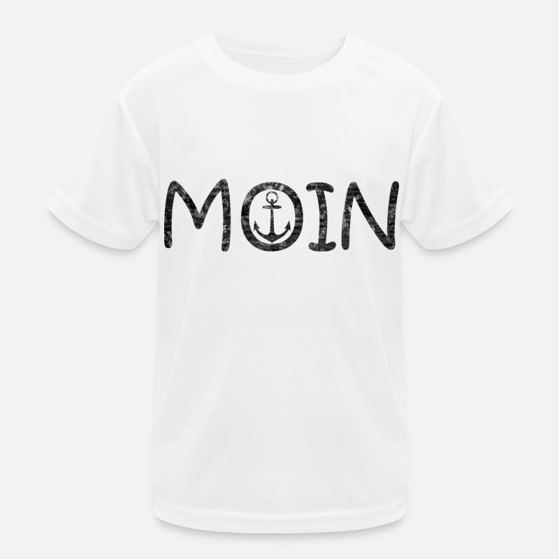 Moin Hamburger Kinder Funktions-T-Shirt