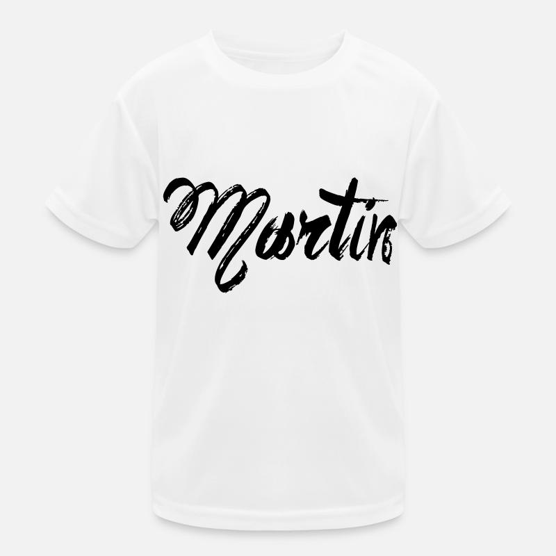 Martin Kinder Funktions-T-Shirt