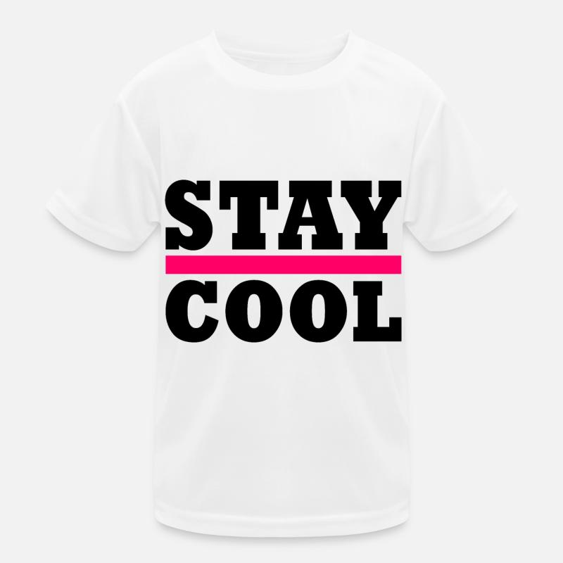 Stay cool Kinder Funktions-T-Shirt