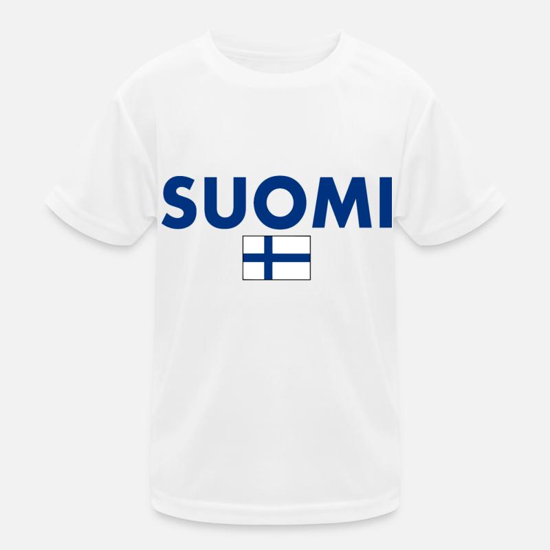 Suomi Kids Functional T-Shirt