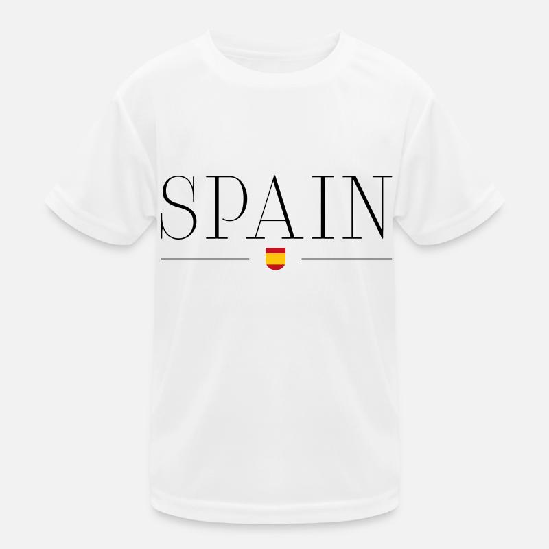 Spain Kids Functional T-Shirt