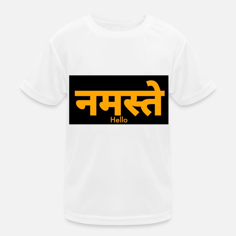 Hindi Kids Functional T-Shirt