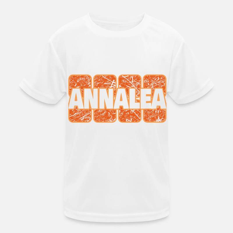 First name Annalea Kids Functional T-Shirt