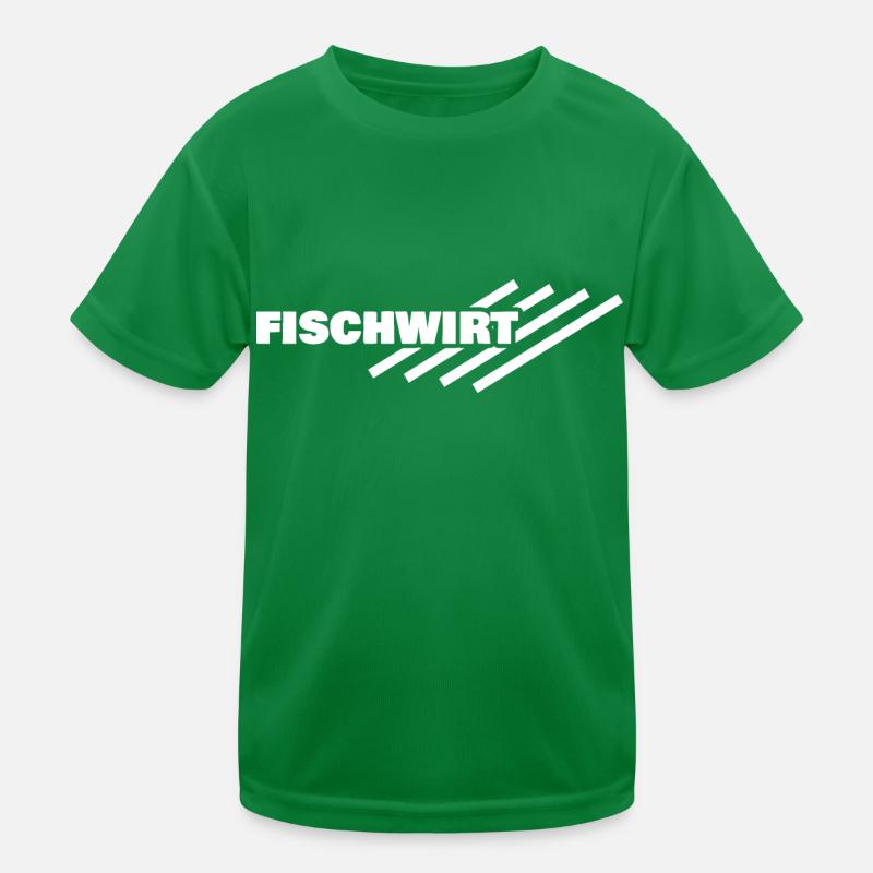 Fischwirt als Arbeitsplatz Kinder Funktions-T-Shirt