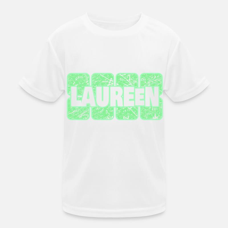Laureen comme prénom T-shirt sport Enfant