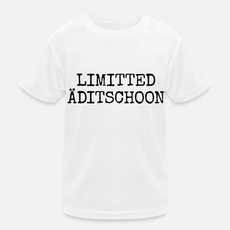 Limitted Äditschoon - Plattdeutsche Edition Kinder Funktions-T-Shirt