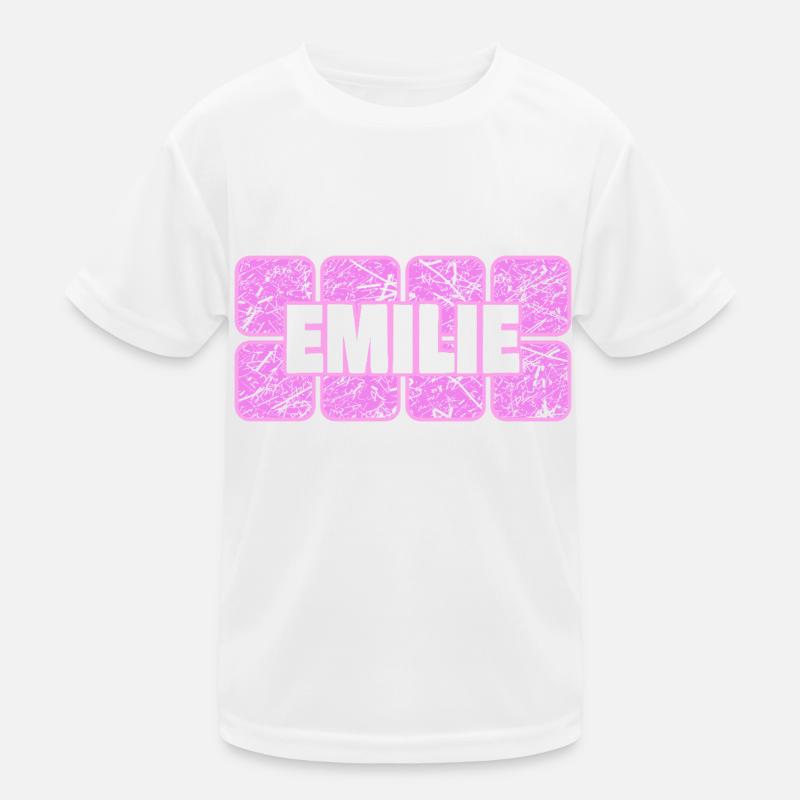 Ehefrau Emilie Kinder Funktions-T-Shirt
