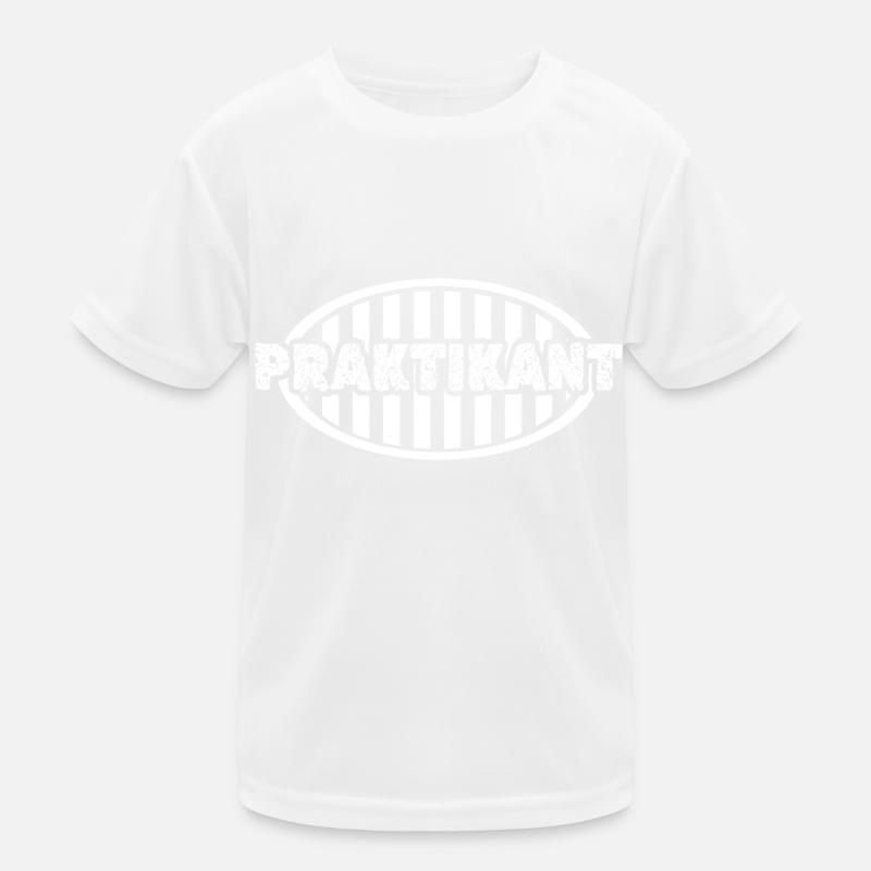 Praktikant als Job Kinder Funktions-T-Shirt