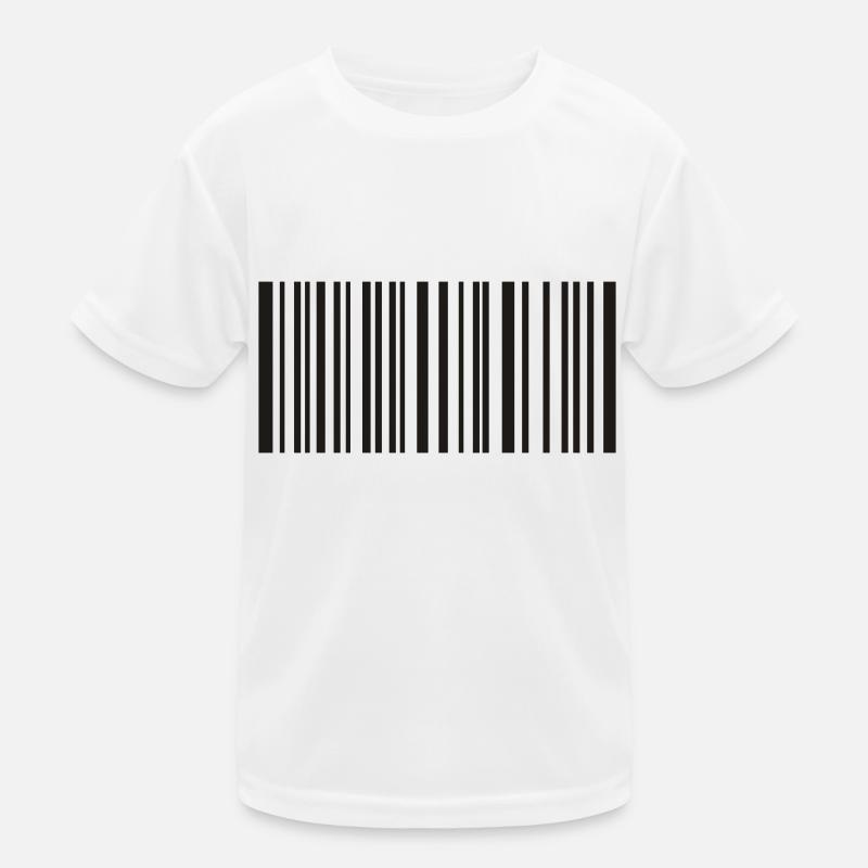 Barcode Kinder Funktions-T-Shirt