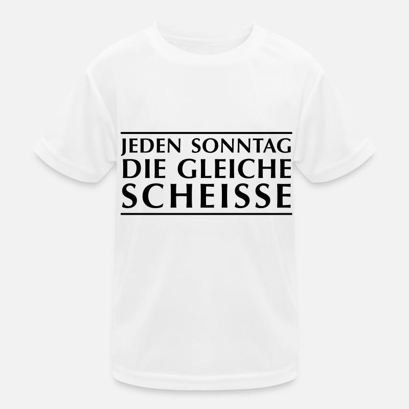 Chaque dimanche, la même merde T-shirt sport Enfant