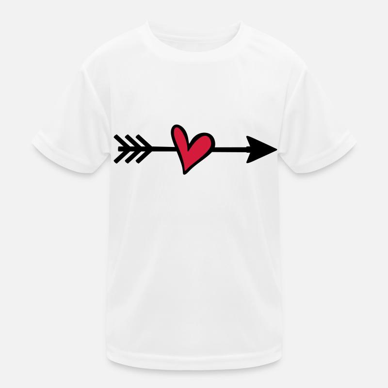 Amor Pfeil Kinder Funktions-T-Shirt