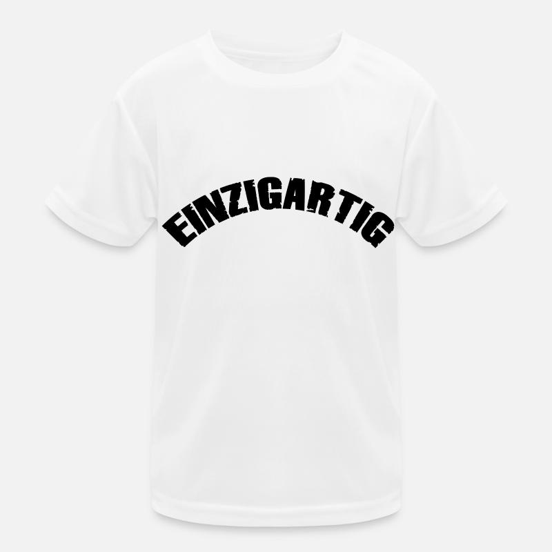 einzigartig Kinder Funktions-T-Shirt