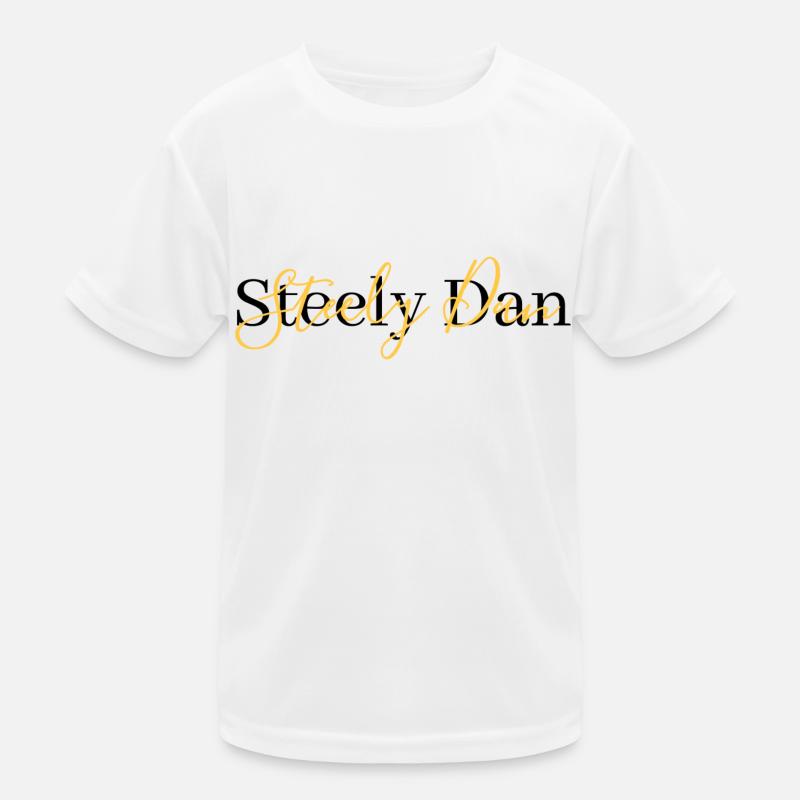 Steely Dan - Kinder Funktions-T-Shirt - Weiß