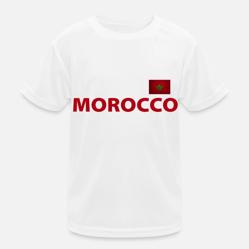 Marokko Kinder Funktions-T-Shirt